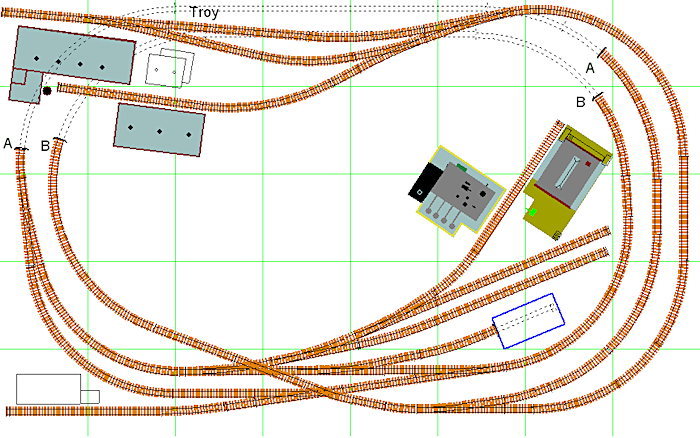 Cheshire Rail Track Plan